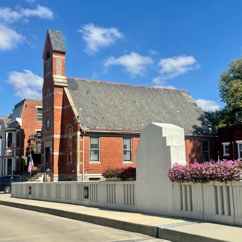 Pilgrim Chapel and Ida St. Bridge Mt. Adams